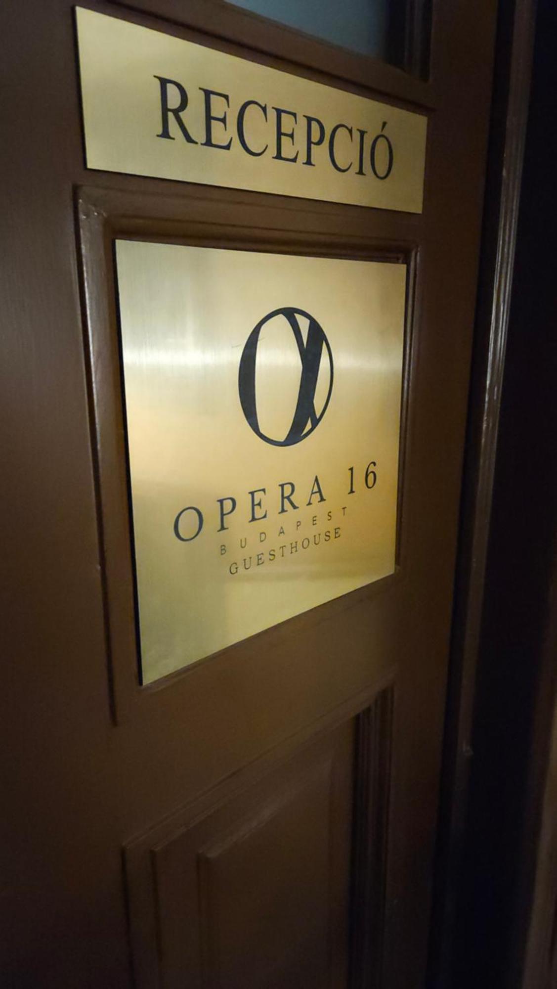 Opera16 Guestrooms Budapesta Exterior foto